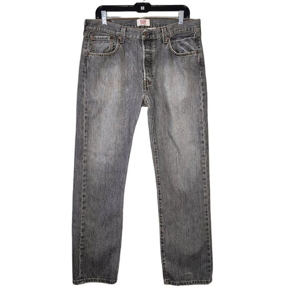 Levi's Men Jeans, Original 501 Button-Fly Made In Mexico Straight Leg Jeans, 34 - Picture 1 of 12